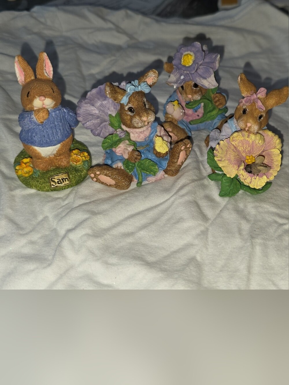 Dept56 AND Gordon FRASIER Easter Bunny SET 4PC